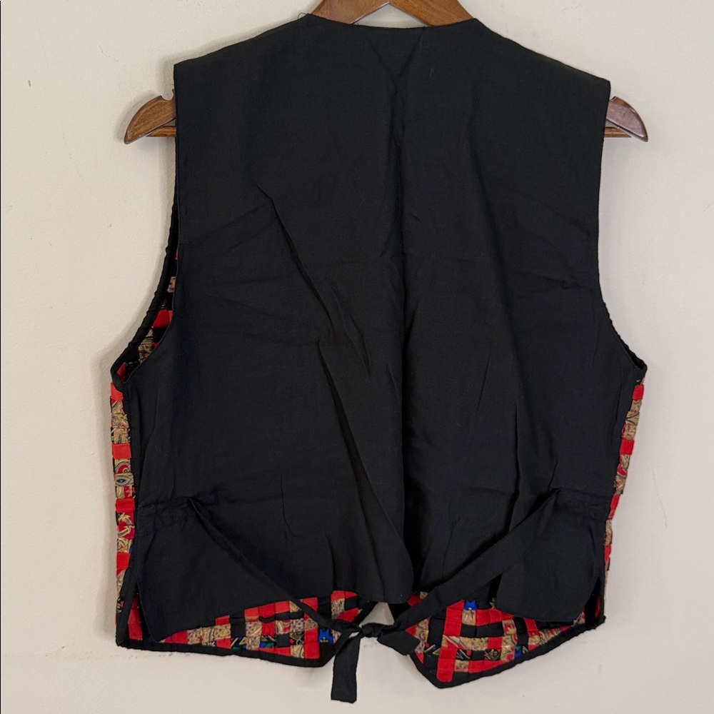 The Everett Collection Patchwork Cotton Vest Bold… - image 2